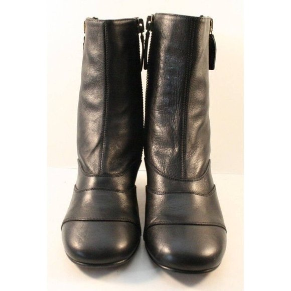 Chloé Black Leather Lexie Ankle Booties Womens Size EUR 36M - Picture 5 of 10